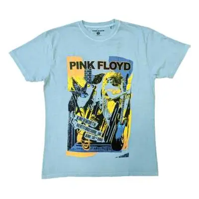 Pink Floyd Unisex T-shirt: Knebworth Live (wash Collection) (large) L