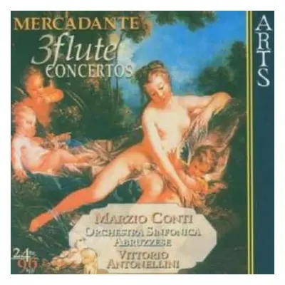 CD Giuseppe Saverio Mercadante: 3 Flute Concertos