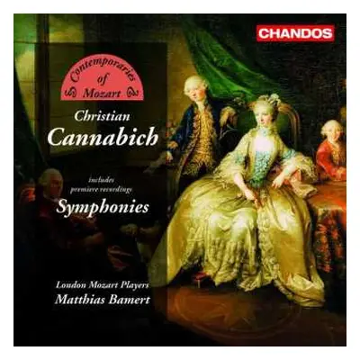 CD Johann Christian Cannabich: Symphonien Nr.22 & 57