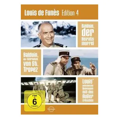 3DVD Various: Louis De Funes Edition 4