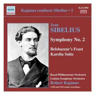 CD Jean Sibelius: Karajanus Conducts Sibelius 2