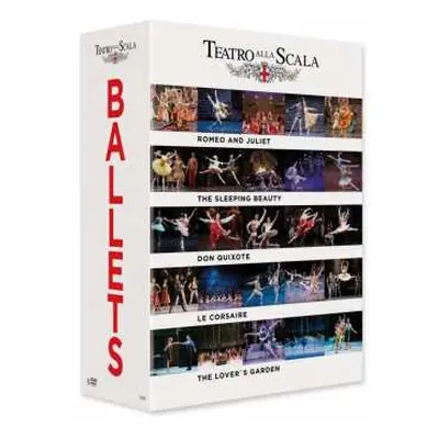 7DVD Serge Prokofieff: Ballet Company Of Teatro Alla Scala - 5 Outstanding Ballets