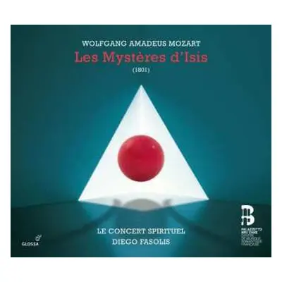 2CD Wolfgang Amadeus Mozart: Les Mysteres D'isis