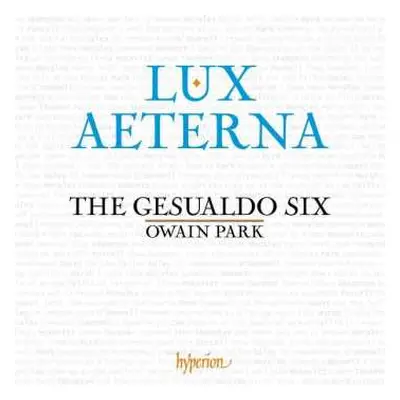 CD The Gesualdo Six: Lux Aeterna