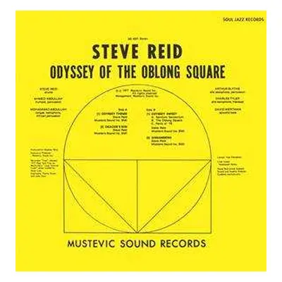 LP Steve Reid: Odyssey Of The Oblong Square LTD | CLR