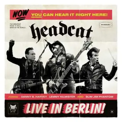 CD The Head Cat: Live In Berlin!