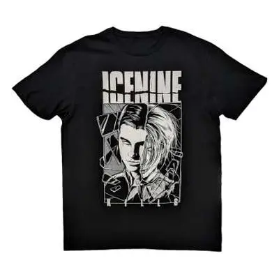 Ice Nine Kills Unisex T-shirt: Shower Scene Split Face (large) L