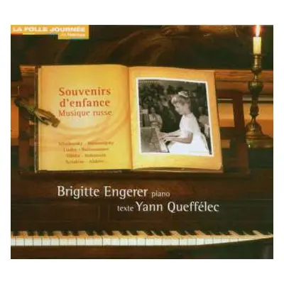 CD Brigitte Engerer: Souvenirs D'enfance (Musique Russe)