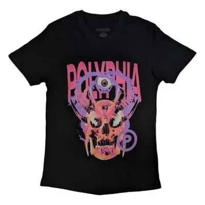 Polyphia Unisex T-shirt: Skull Circle P (x-large) XL