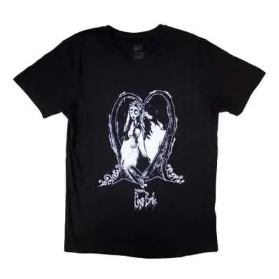 Corpse Bride Unisex T-shirt: Heart (x-large) XL