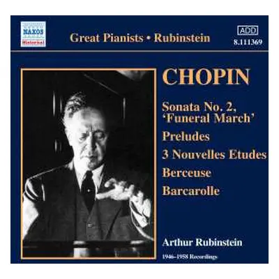 CD Various: Artur Rubinstein - Chopin-recordings 1946-1958