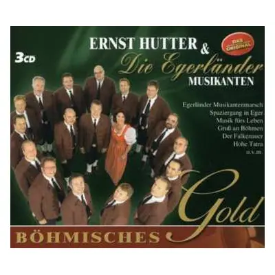 3CD Ernst Hutter & Die Egerländer Musikanten: Böhmisches Gold