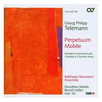 CD Georg Philipp Telemann: Ouvertüre In D Twv 55:d12 "perpetuum Mobile"