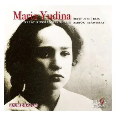 CD Maria Yudina: Maria Yudina - Great Russian Pianists