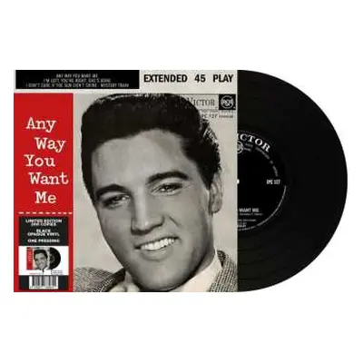 SP Elvis Presley: Any Way You Want Me (That's How I'll Be) / Love Me Tender LTD