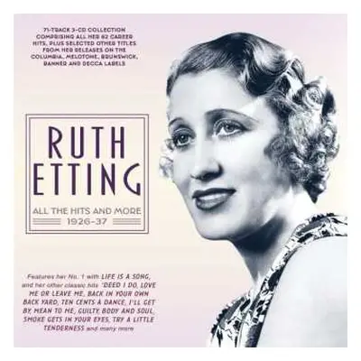 3CD Ruth Etting: All The Hits And More 1926-37