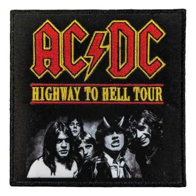 Ac/dc Standard Woven Patch: Highway To Hell Tour