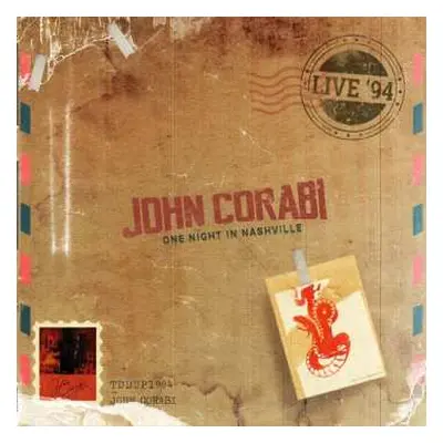 CD John Corabi: One Night In Nashville (Live '94)