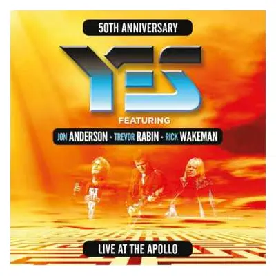 2CD Yes Featuring Jon Anderson, Trevor Rabin, Rick Wakeman: 50th Anniversary Live At The Apollo