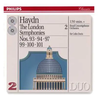 2CD Joseph Haydn: The London Symphonies, Vol. 2