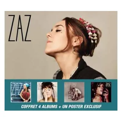 5CD ZAZ: Coffret 4 Albums + Un Poster Exclusif