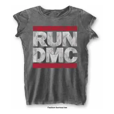 Dámské Tričko Dmc Logo Run Dmc XXL