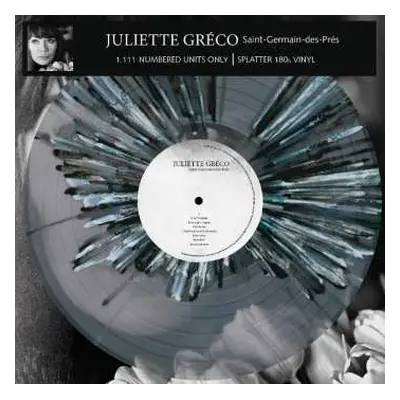 LP Juliette Gréco: Saint-Germain-des-Prés CLR