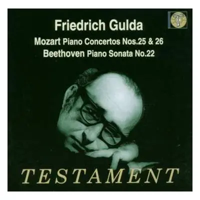 CD Wolfgang Amadeus Mozart: Mozart Piano Concertos Nos. 25 & 26, Beethoven Piano Sonata No. 22