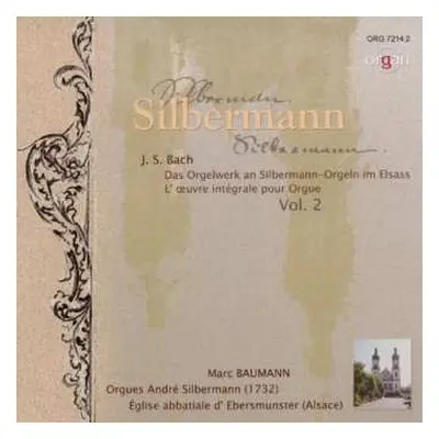 CD Johann Sebastian Bach: Orgelwerke Vol.2