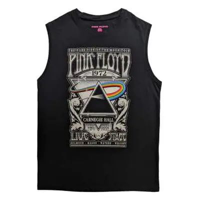 Pink Floyd Unisex Tank T-shirt: Carnegie Hall Poster (small) S