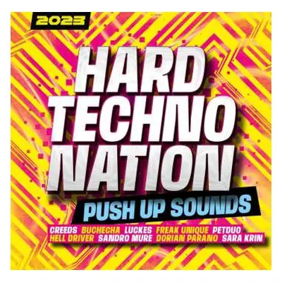 2CD Various: Hard Techno Nation 2023 - Push Up Sounds