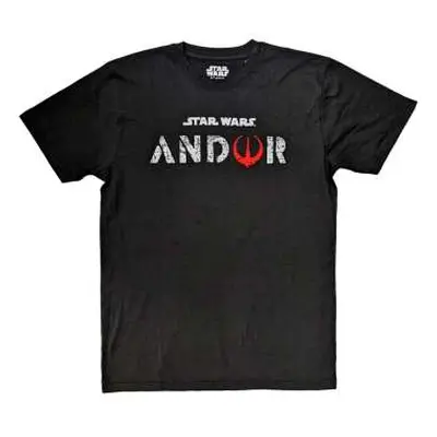 Star Wars Unisex T-shirt: Andor Logo (x-large) XL