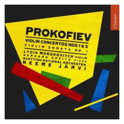 CD Sergei Prokofiev: Violin Concertos Nos 1 & 2 - Violin Sonata No. 1