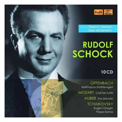 10CD Wolfgang Amadeus Mozart: Rudolf Schock - Opera In German Vol.2