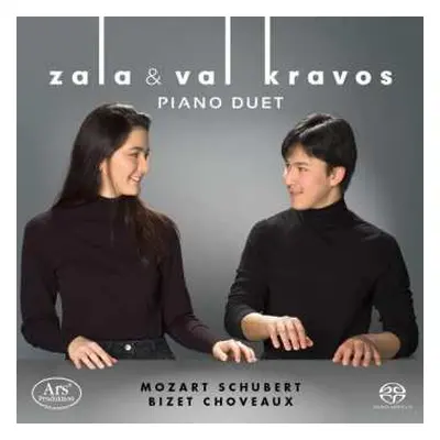 SACD Wolfgang Amadeus Mozart: Zala & Val Kravos - Mozart / Schubert / Bizet / Choveaux