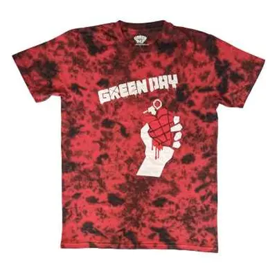 Green Day Unisex T-shirt: American Idiot (wash Collection) (medium) M