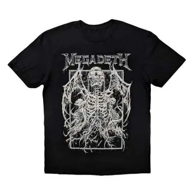 Megadeth Unisex T-shirt: Vic Rising (medium) M