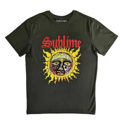 Sublime Unisex T-shirt: Yellow Sun (large) L