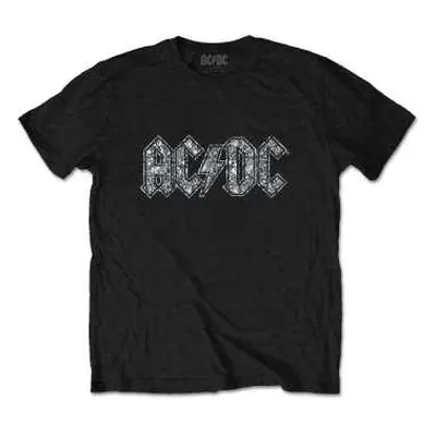 Ac/dc Kids Embellished T-shirt: Logo (diamante) (1-2 Years) 1-2 roky