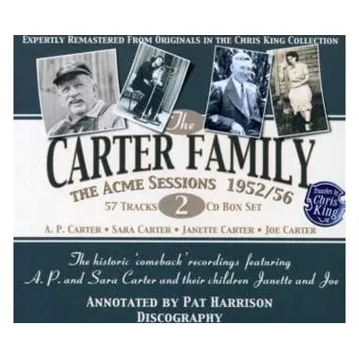 2CD/Box Set The Carter Family: The Acme Sessions 1952/56