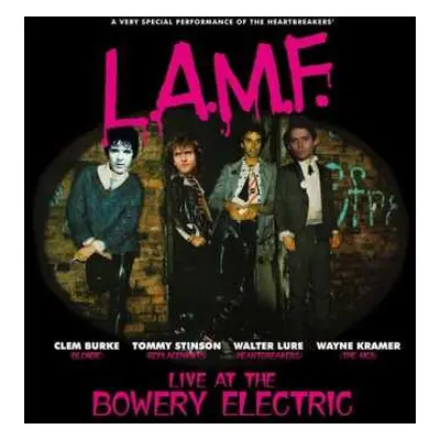 LP Walter Lure: L.A.M.F. Live At The Bowery Electric LTD | CLR