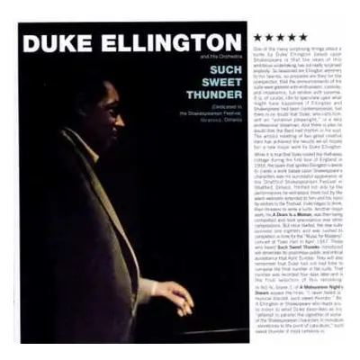 CD Duke Ellington And His Orchestra: Such Sweet Thunder