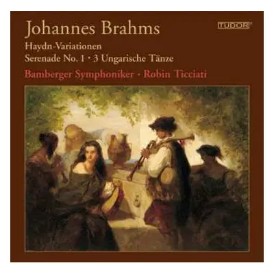 SACD Johannes Brahms: Haydn Variationen - Serenade No. 1 - 3 Ungarische Tänze