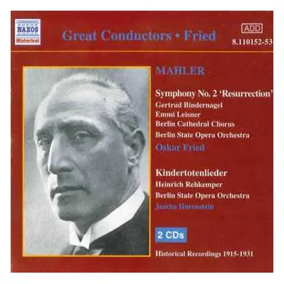 2CD Gustav Mahler: Symphonie Nr.2