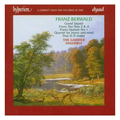 2CD Franz Berwald: Grand Septet, Piano Trio Nos 2&4, Piano Quintet No 1, Quartet For PIano and W