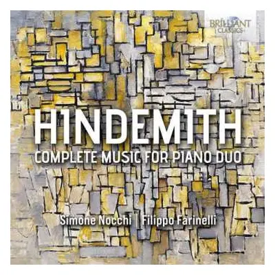 CD Paul Hindemith: Werke Für Klavier 4-händig & 2 Klaviere