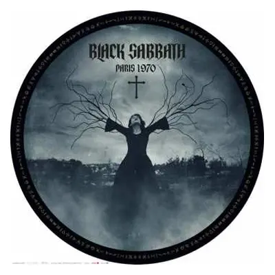 LP Black Sabbath: Paris 1970 (picture Disc)