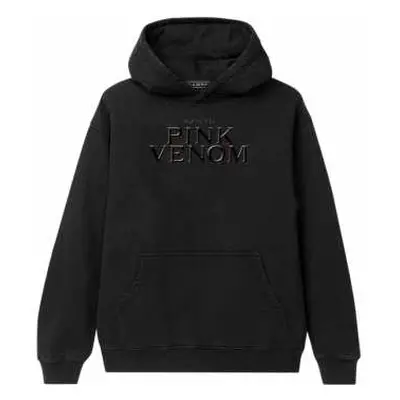 Blackpink Unisex Pullover Hoodie: Pink Venom Oil Stroke (back Print) (large) L