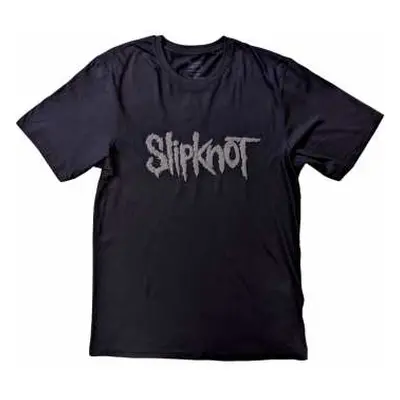 Slipknot Unisex Hi-build T-shirt: Logo (back Print) (large) L