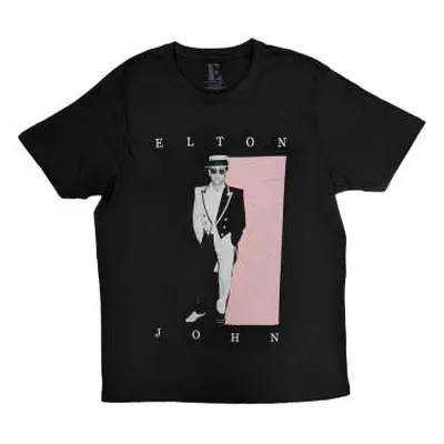 Elton John Unisex T-shirt: Tux Photo (small) S